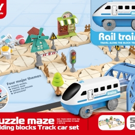 New Styles Introducing Unleash Creativity with Our Puzzle Maze Building Blocks Track Car Set! Multiple styles to choose from.