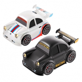 New Smart Sensor Drift Car: 2-Mode Cartoon Mini Car, Desktop Stress-Relief & Prank Electric Follow Car, Kids