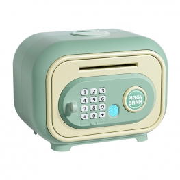 Kids' Piggy Bank with Smart Fingerprint & Password Unlock - Password Safe Box, Birthday Gift for Boys and Girls   