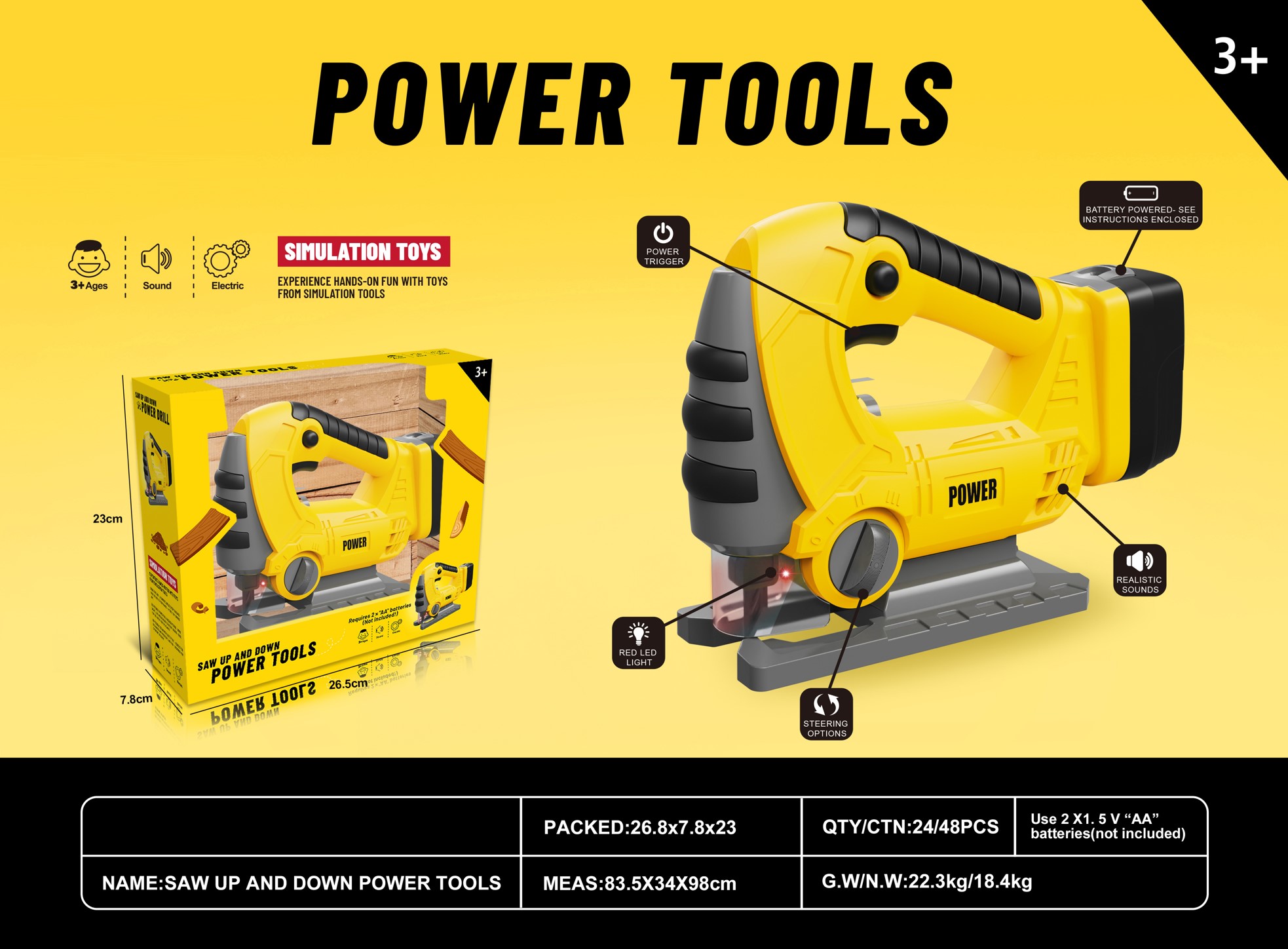 Kids toys power tools se