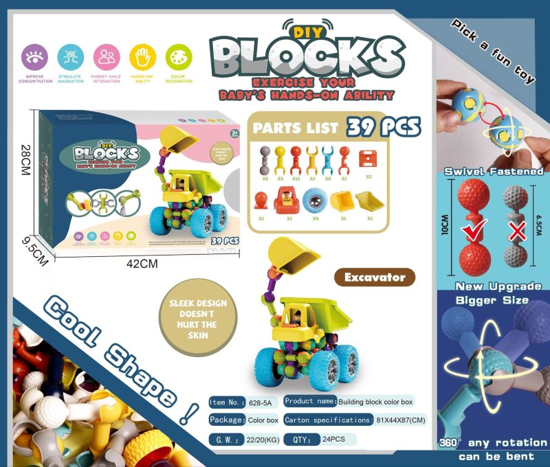  DIY Building Blocks Toy