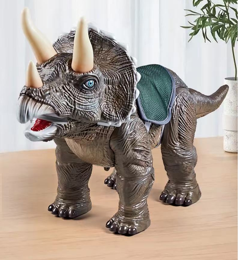 Triceratops electric toy