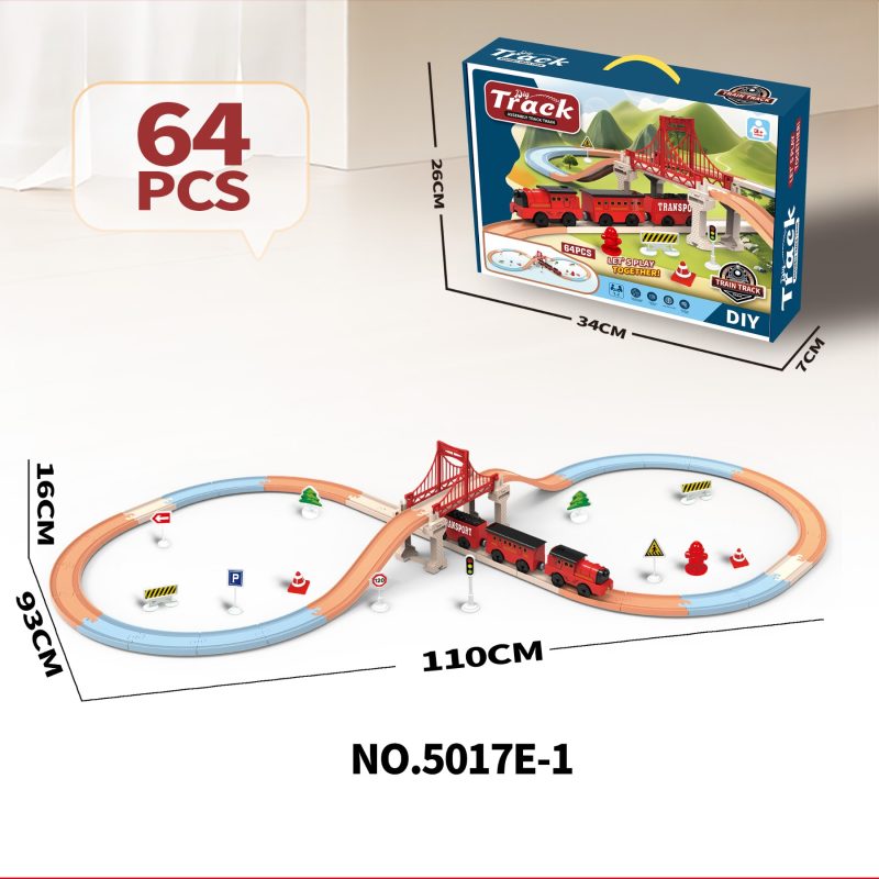  DIY Train Track Set – 